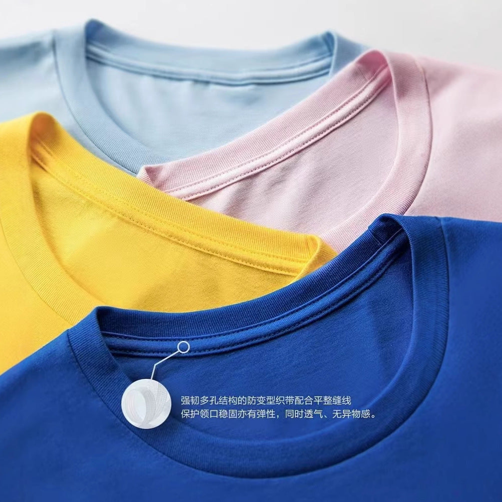 230g Cotton Drop Shoulder T-Shirt - Unisex Loose Fit Wholesale Tee - Image 3