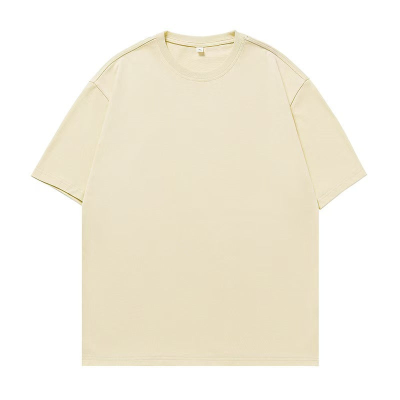 230g Cotton Drop Shoulder T-Shirt - Unisex Loose Fit Wholesale Tee - Image 18