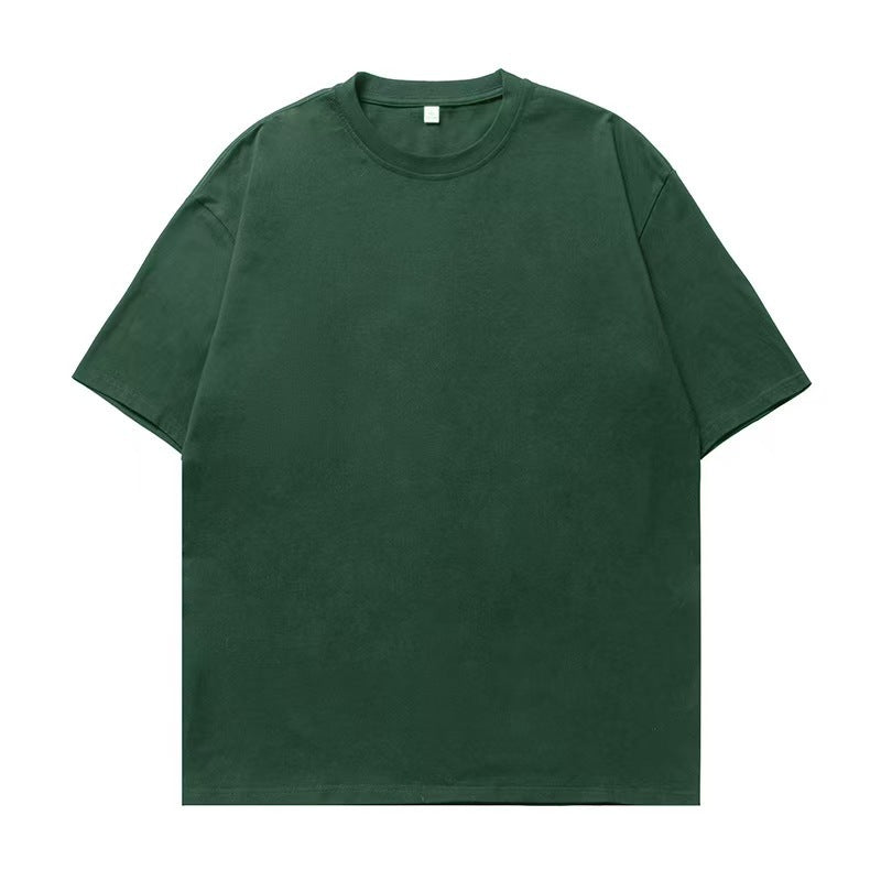230g Cotton Drop Shoulder T-Shirt - Unisex Loose Fit Wholesale Tee - Image 17