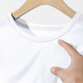 Mesh Ice Silk T-Shirt - Men's Quick Dry Breathable Sport Tee - Image 6
