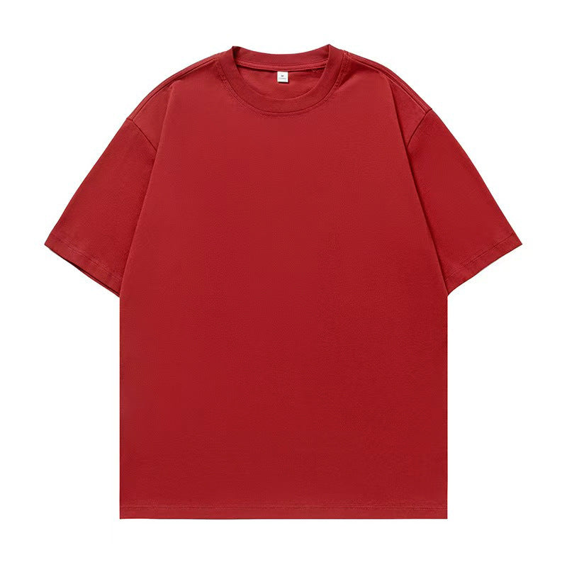 230g Cotton Drop Shoulder T-Shirt - Unisex Loose Fit Wholesale Tee - Image 11
