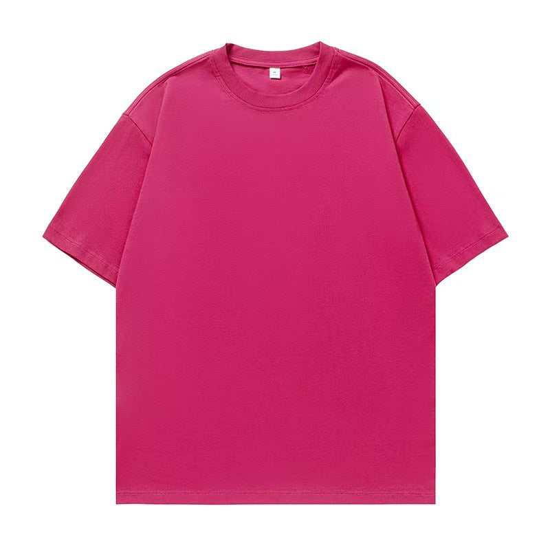 230g Cotton Drop Shoulder T-Shirt - Unisex Loose Fit Wholesale Tee - Image 16