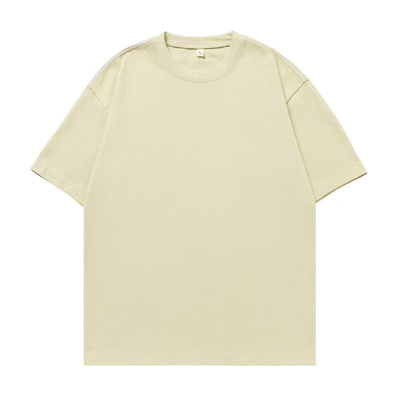 230g Cotton Drop Shoulder T-Shirt - Unisex Loose Fit Wholesale Tee - Image 15