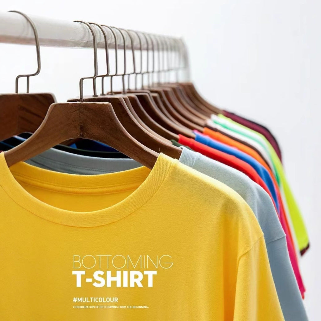 230g Cotton Drop Shoulder T-Shirt - Unisex Loose Fit Wholesale Tee - Image 2