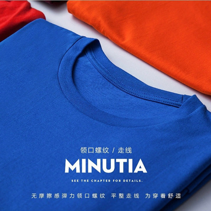 230g Cotton Drop Shoulder T-Shirt - Unisex Loose Fit Wholesale Tee - Image 4