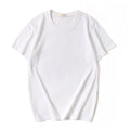 180g Plain Color Short Sleeve T-Shirt - Wholesale Custom Logo Print Crew Neck Tee - Image 6