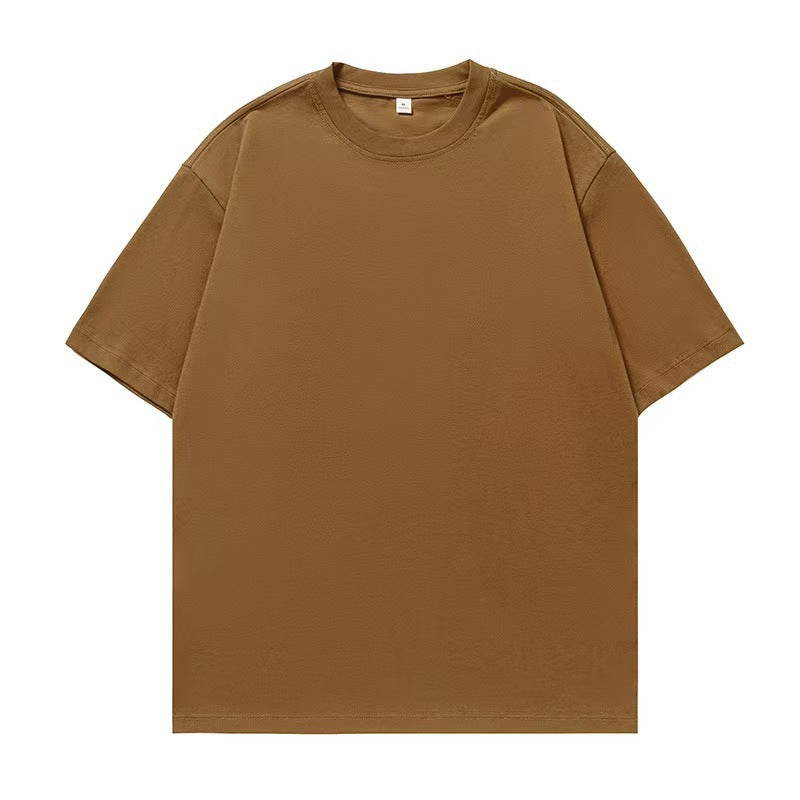 230g Cotton Drop Shoulder T-Shirt - Unisex Loose Fit Wholesale Tee - Image 14