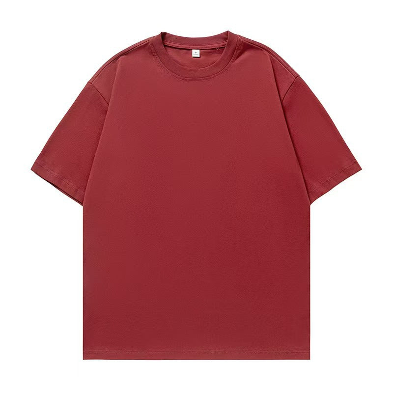 230g Cotton Drop Shoulder T-Shirt - Unisex Loose Fit Wholesale Tee - Image 13