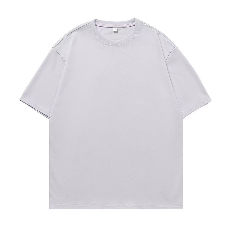 230g Cotton Drop Shoulder T-Shirt - Unisex Loose Fit Wholesale Tee - Image 9