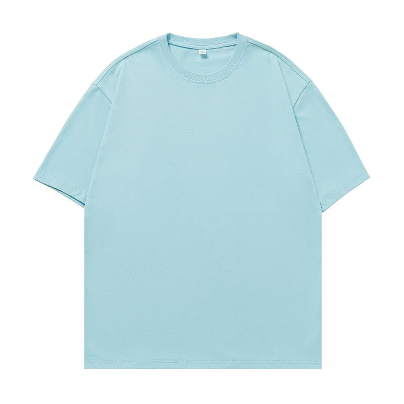 230g Cotton Drop Shoulder T-Shirt - Unisex Loose Fit Wholesale Tee - Image 8